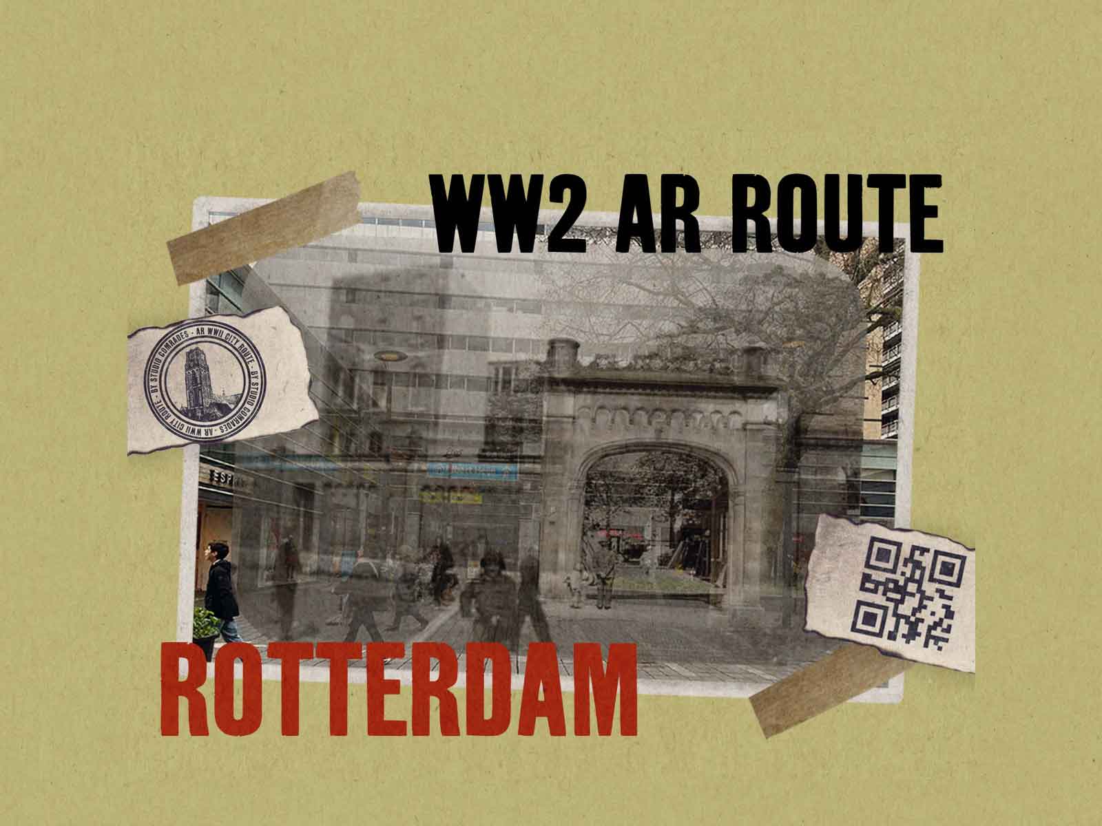 World War II Routes Rotterdam, AR city experience.